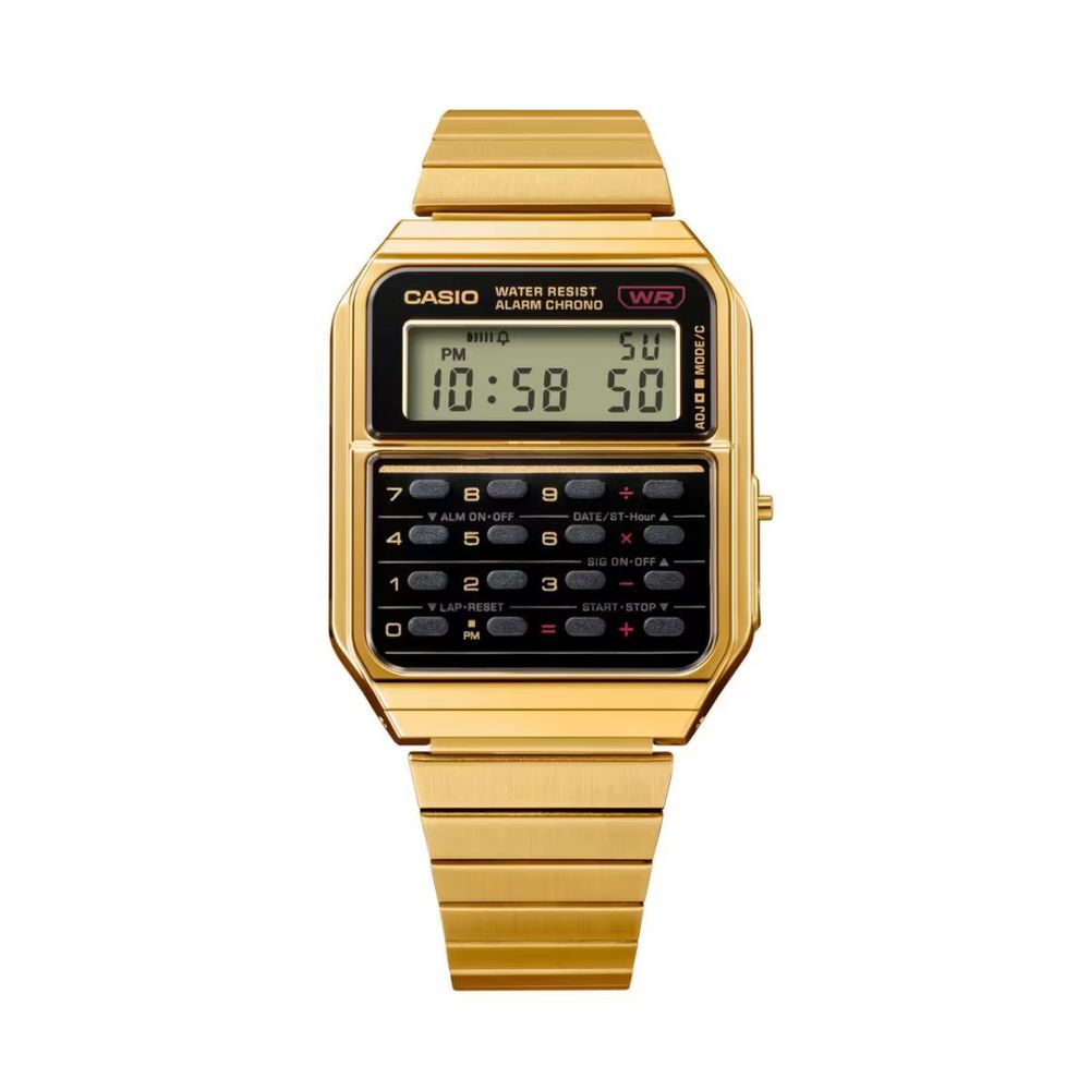 Gold Stainless Steel Watch