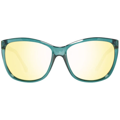 Green Plastic Sunglasses