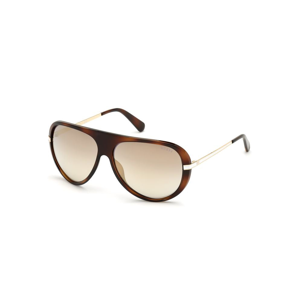 Brown Injected Sunglasses