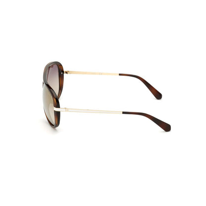 Brown Injected Sunglasses