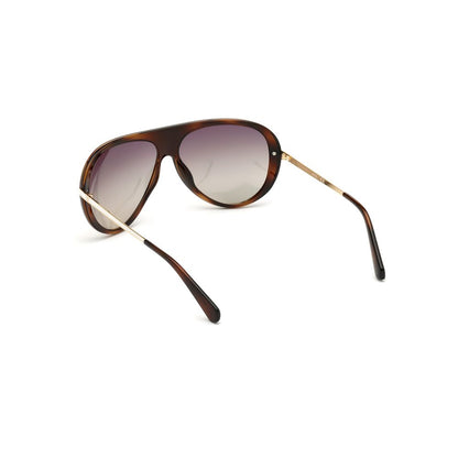 Brown Injected Sunglasses