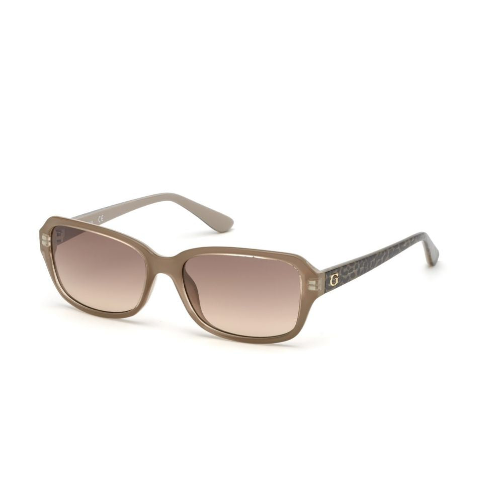 Beige Injected Sunglasses