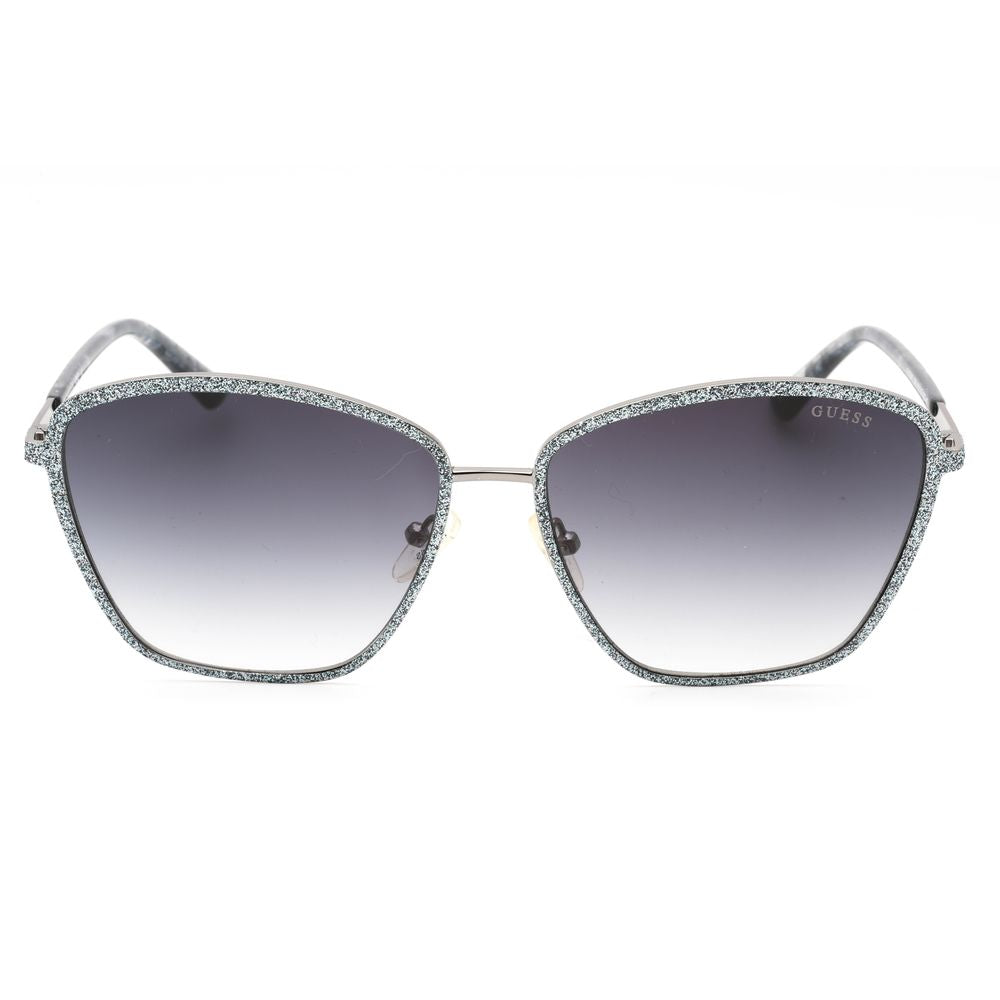 Gray Metal Sunglasses