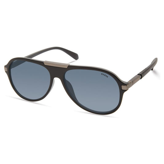 Gray Metal Sunglasses