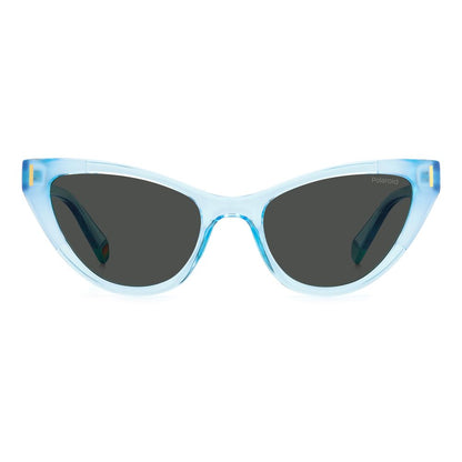 Blue Plastic Sunglasses