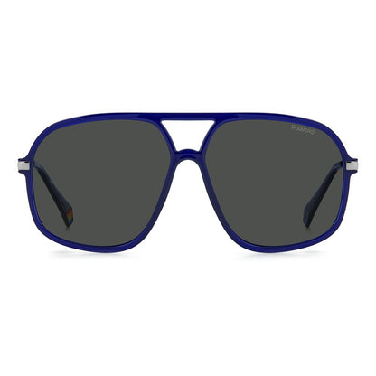 Blue Plastic Sunglasses