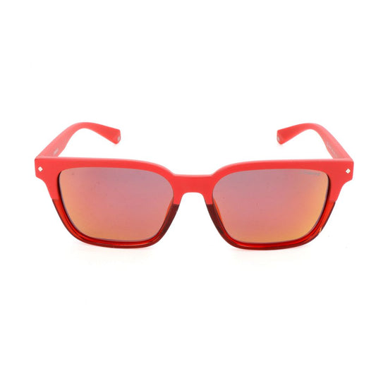 Red Polycarbonate Sunglasses