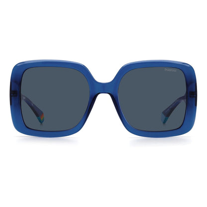 Blue Plastic Sunglasses