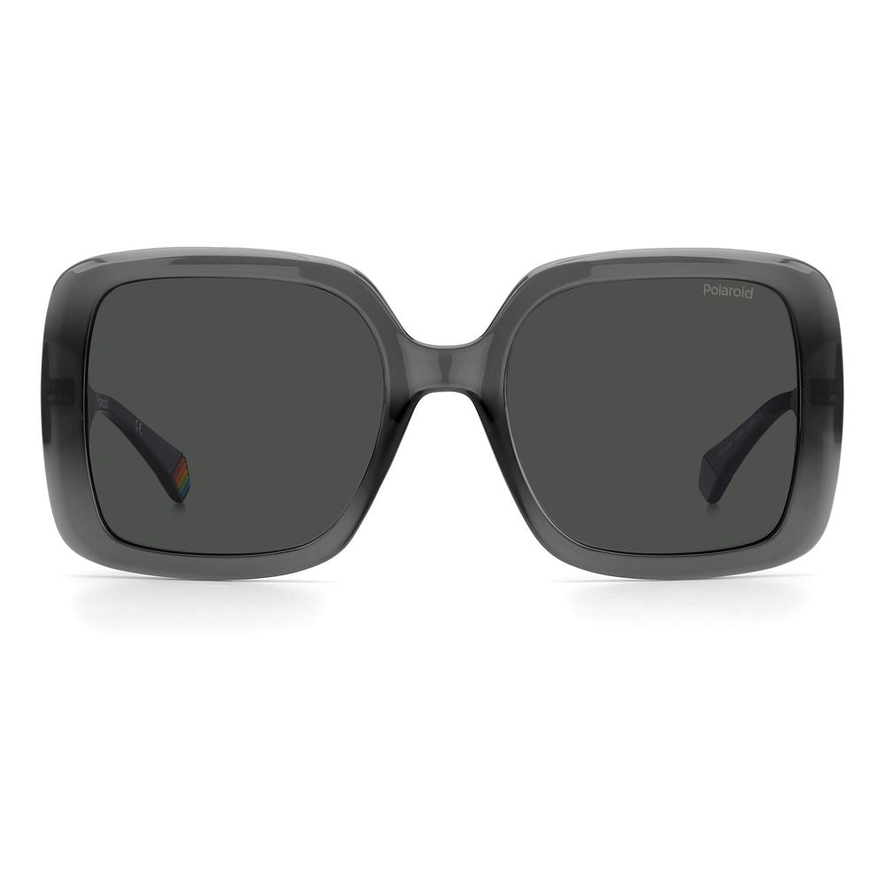 Gray Resin Sunglasses