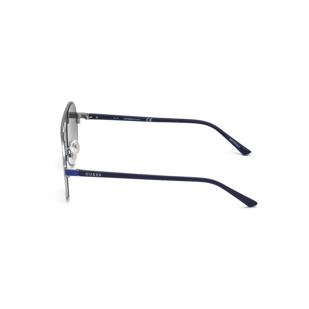 Blue Injected Sunglasses