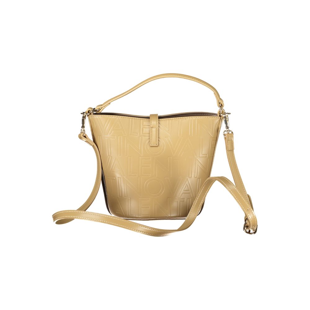 Beige Polyethylene Handbag