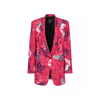 Fuchsia Viscose Suits & Blazer