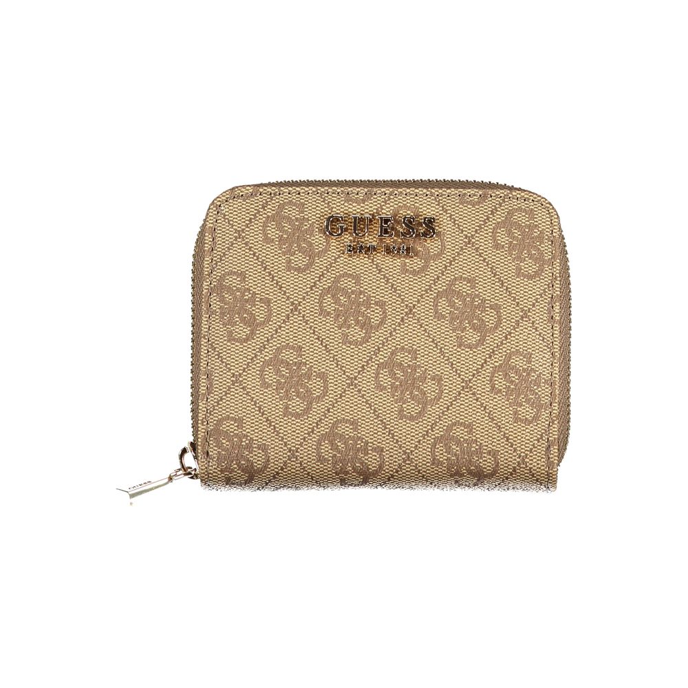 Beige Polyethylene Wallet