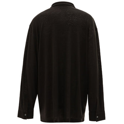 Black Linen Shirt