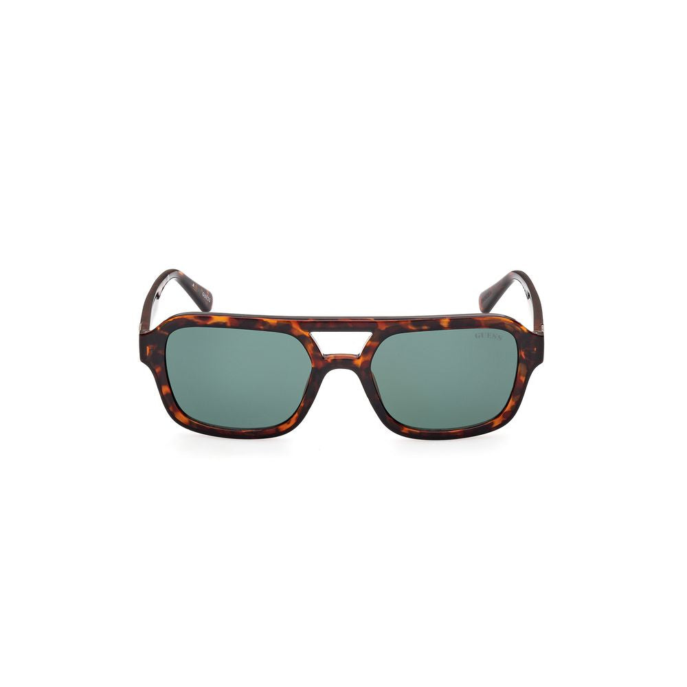 Brown Injected Sunglasses