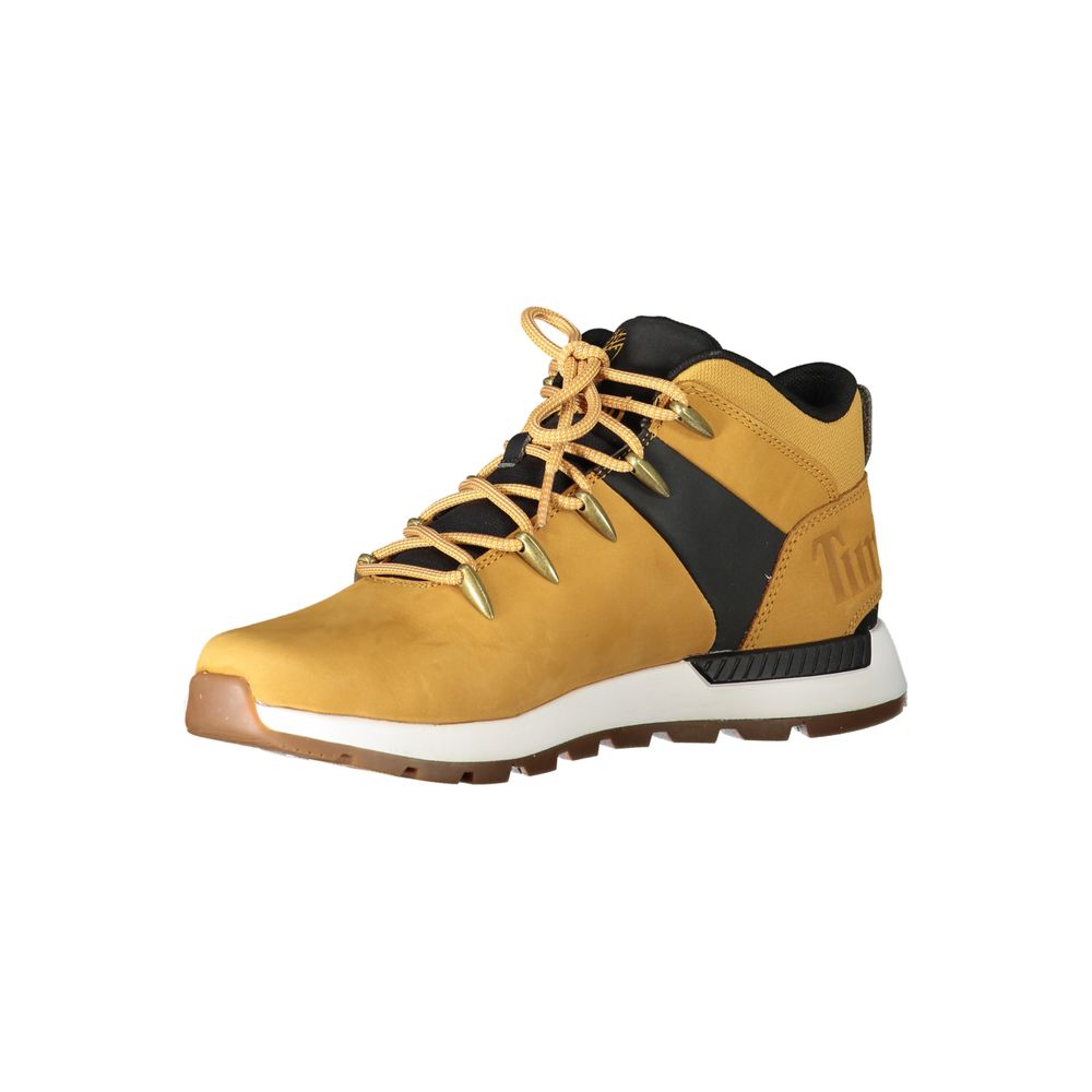 Yellow Polyester Sneaker