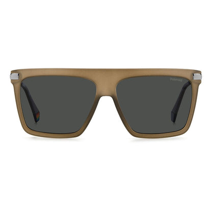 Brown Plastic Sunglasses