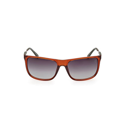 Brown Injected Sunglasses