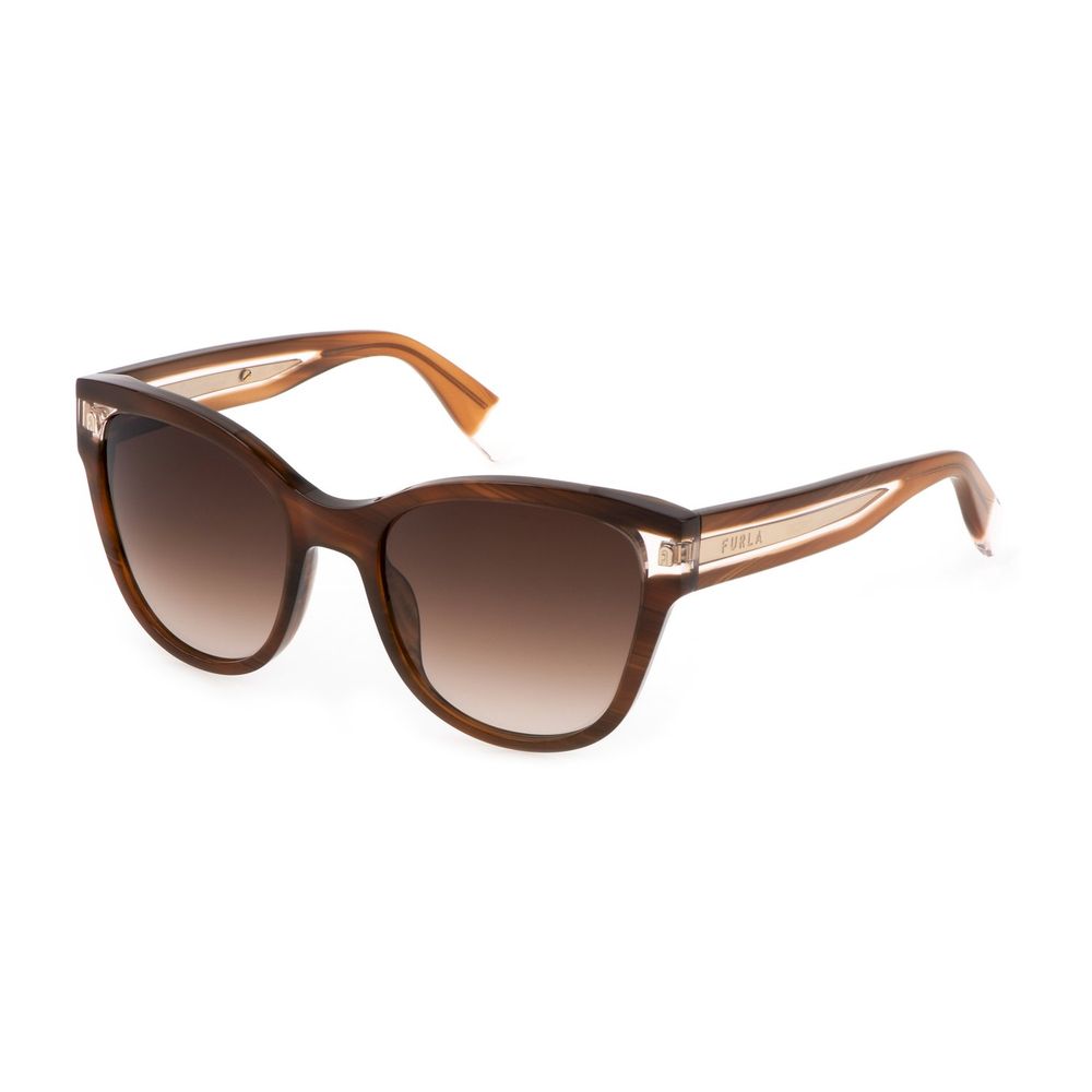 Brown Plastic Sunglasses