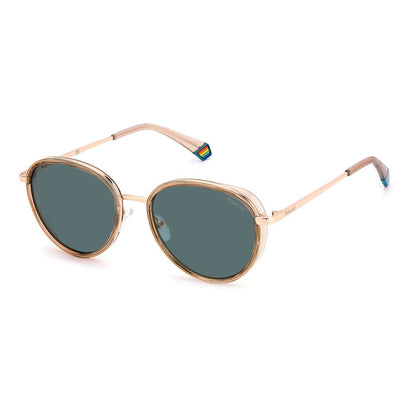 Beige Resin Sunglasses