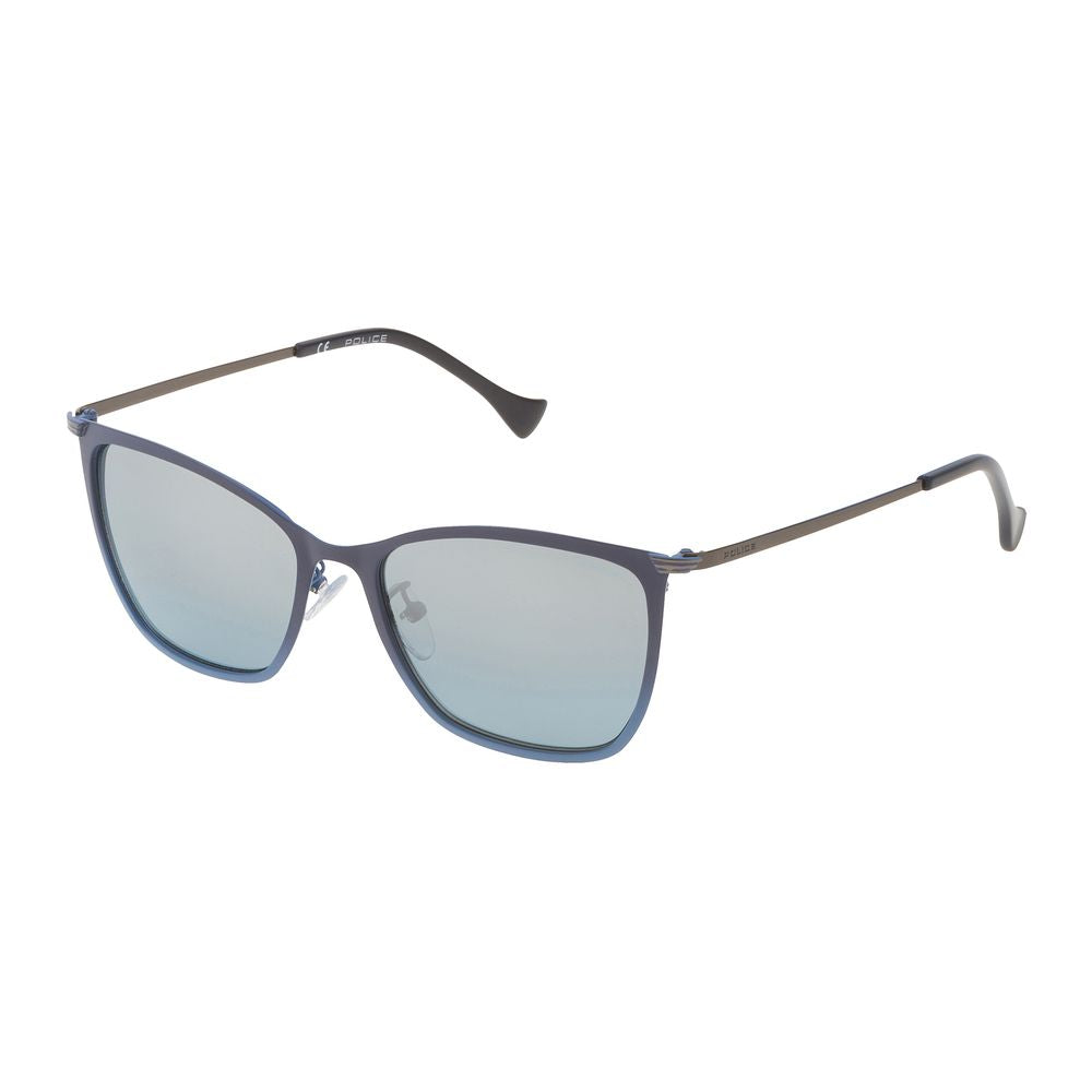 Blue Metal Sunglasses