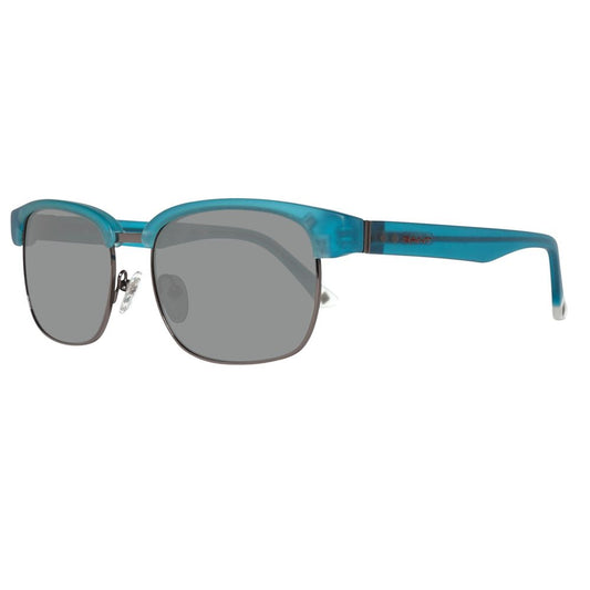 Blue Metal Sunglasses