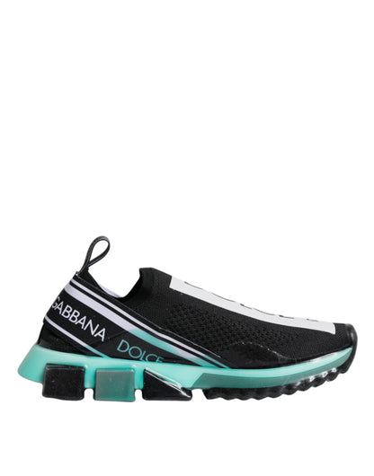 Black Blue Sorrento Slip On Sneakers Shoes