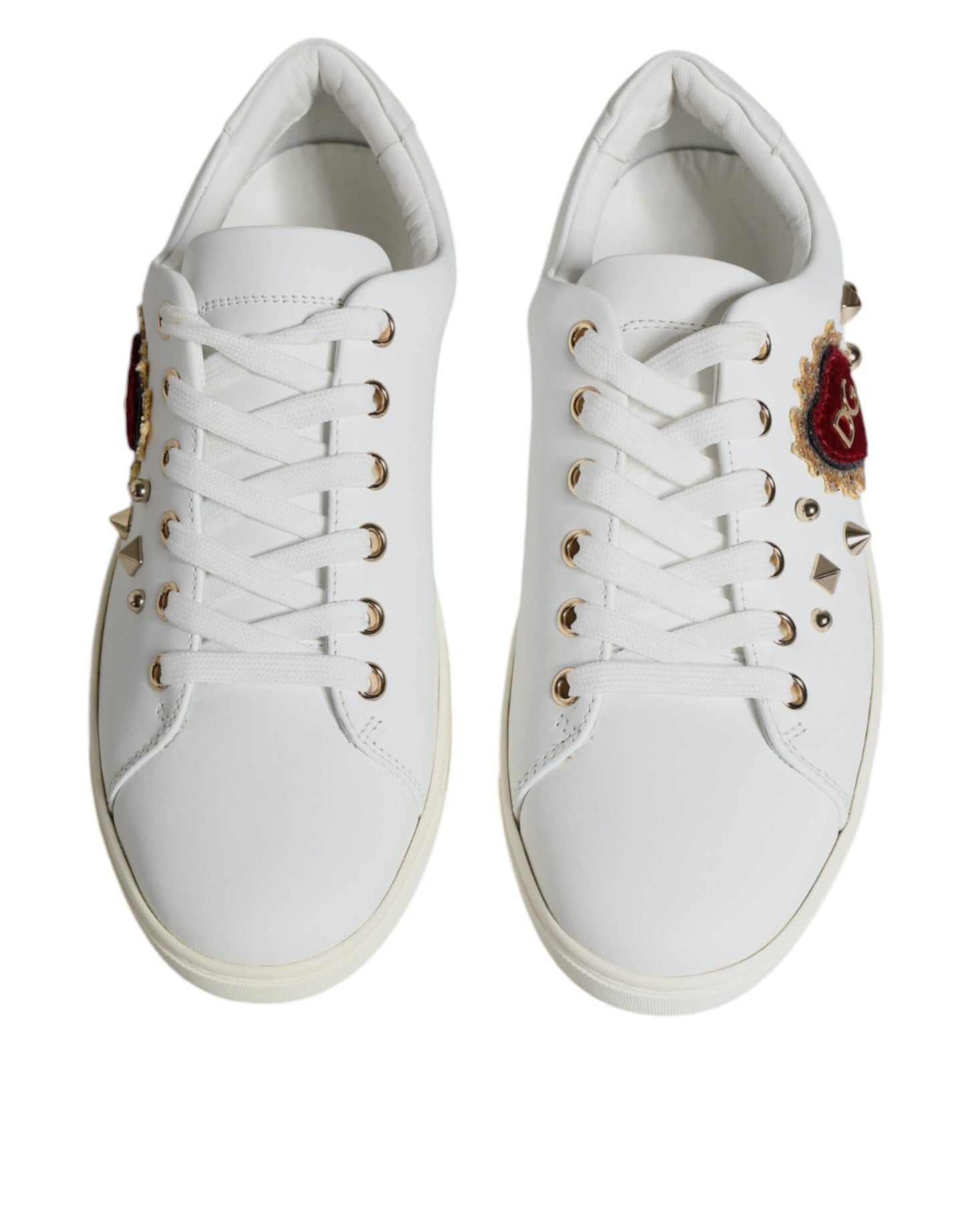 White Portofino Sacred Heart Sneakers Shoes