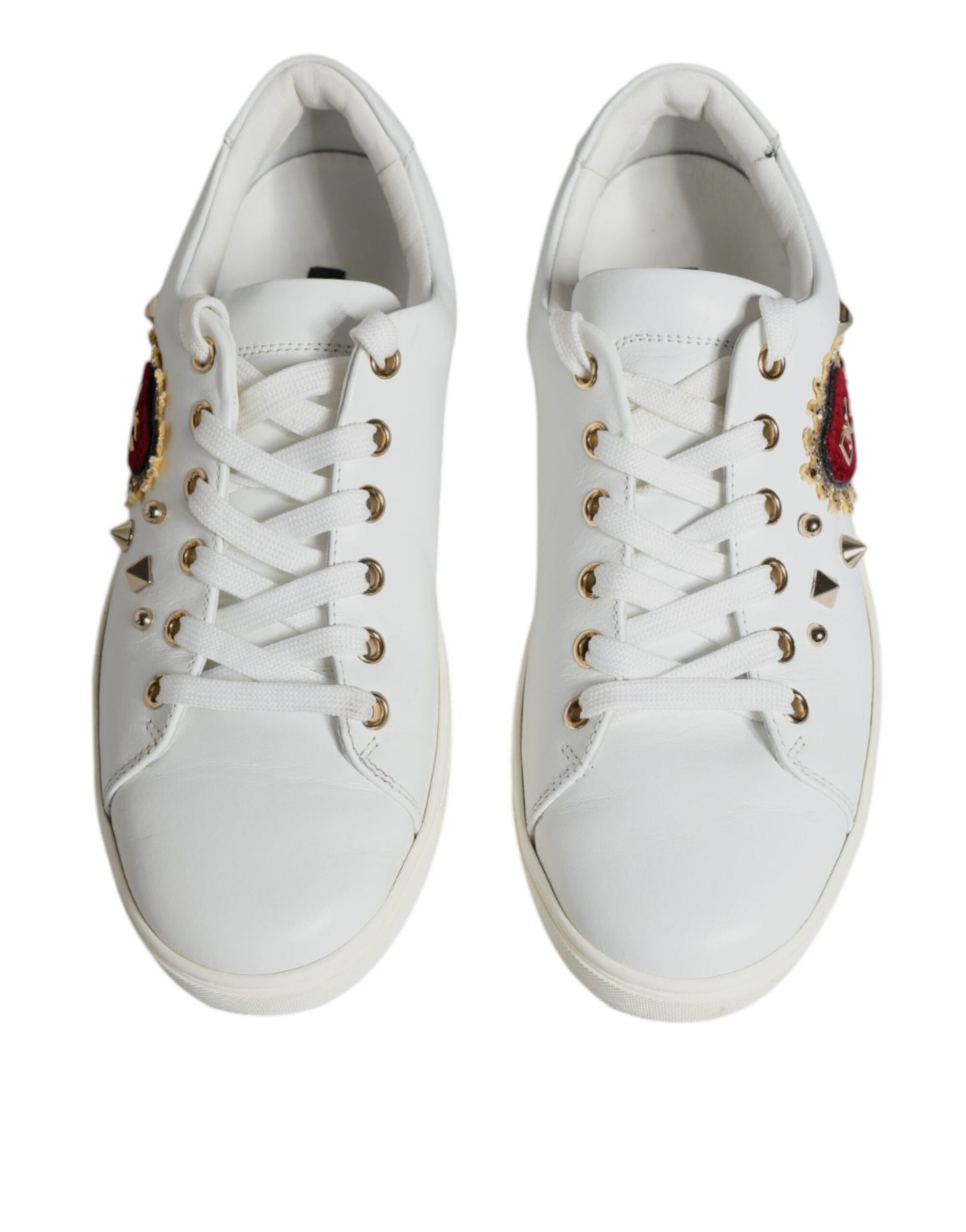 White Portofino Sacred Heart Sneakers Shoes