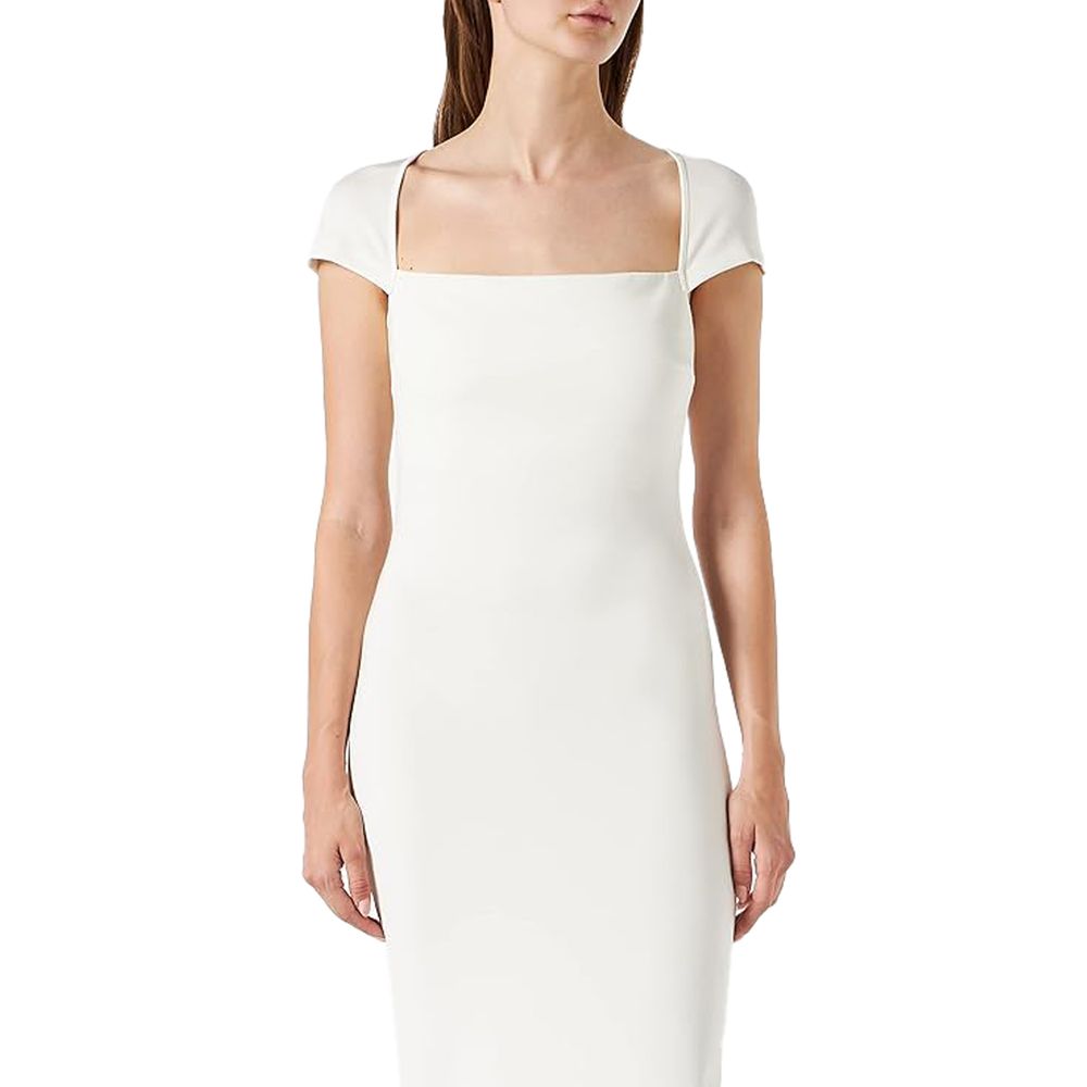 White Viscose Dress