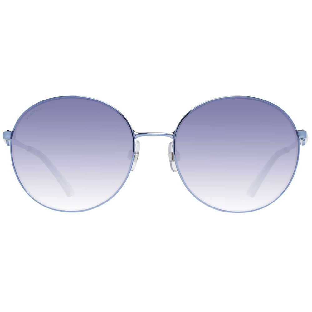 Blue Metal Sunglasses