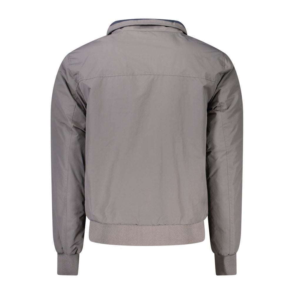 Gray Polyamide Jacket