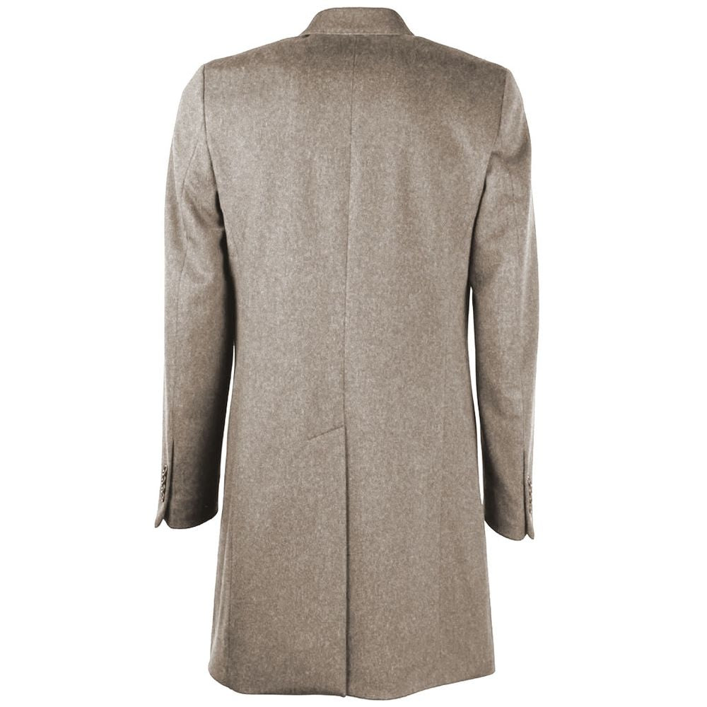 Beige Wool Vergine Jacket