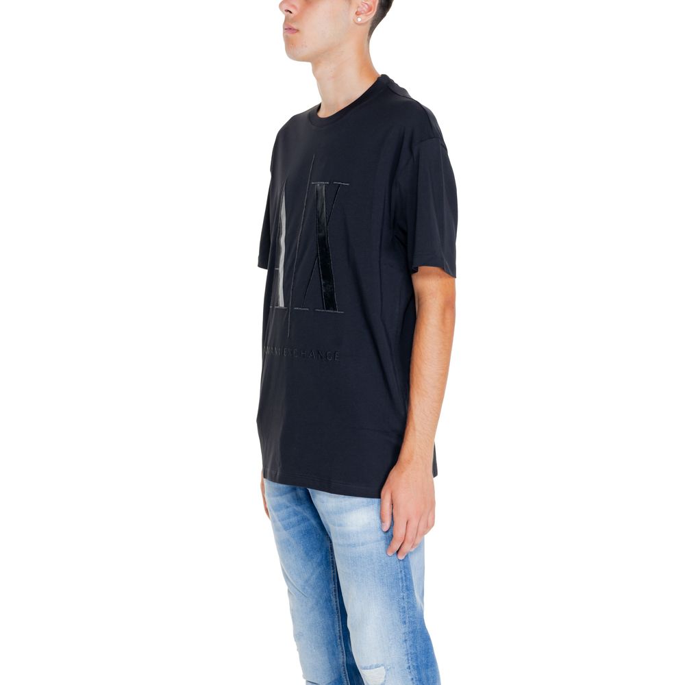 Black Cotton T-Shirt