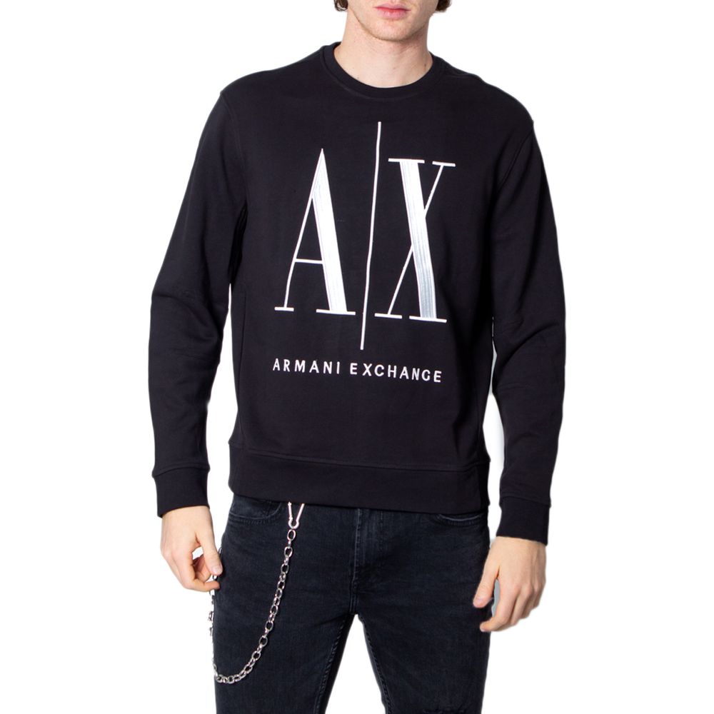 Black Cotton Sweater