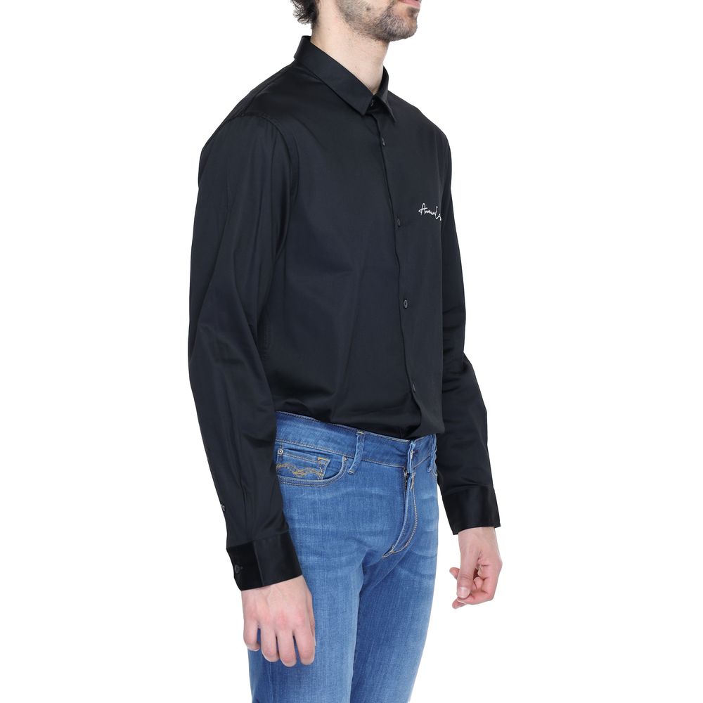 Black Cotton Shirt