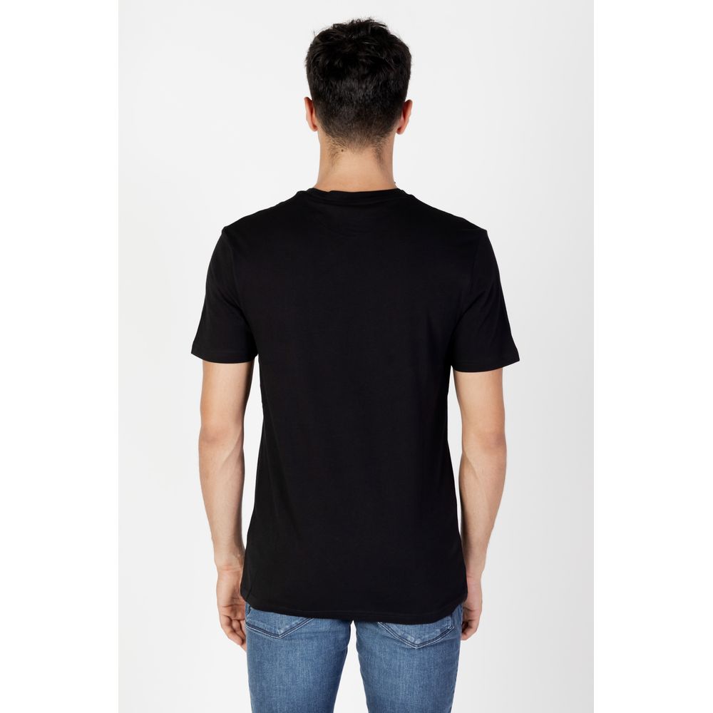 Black Cotton T-Shirt