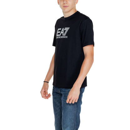 Black Cotton T-Shirt