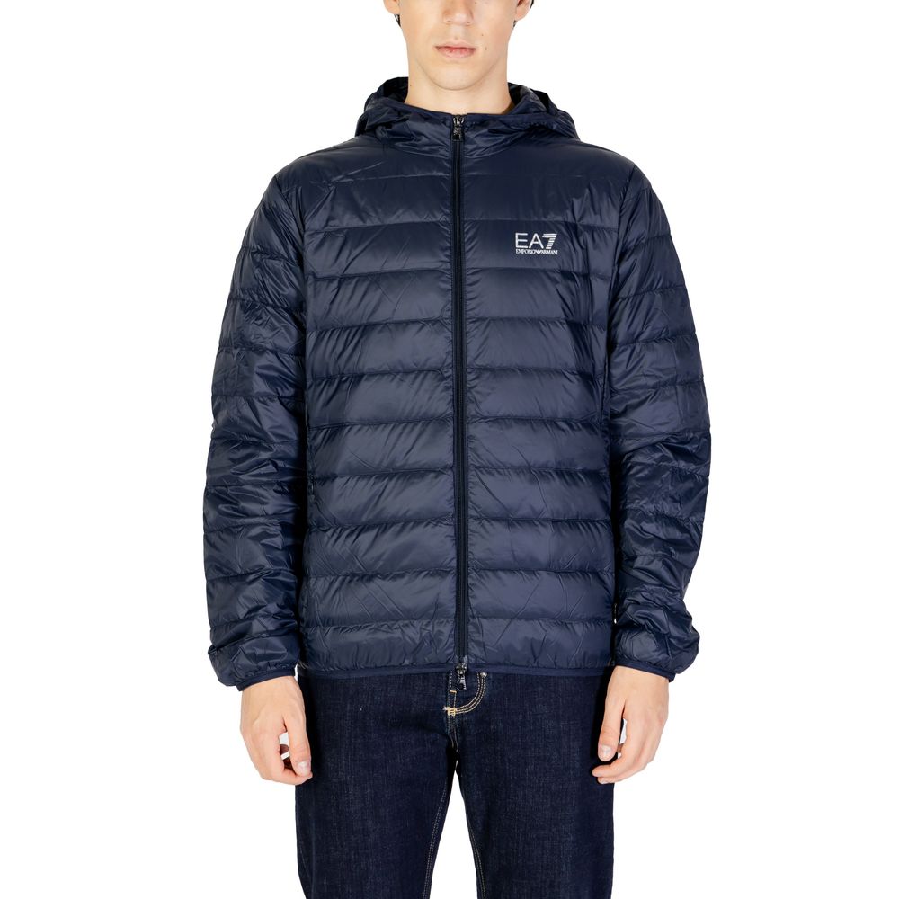 Blue Polyamide Jacket