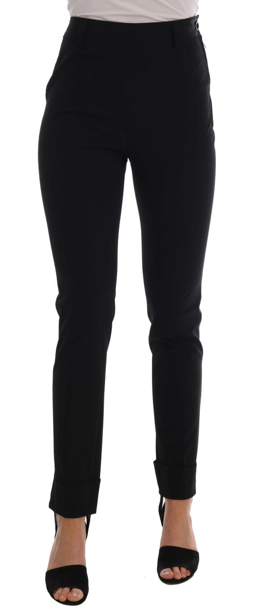 Pantalon legging stretch noir