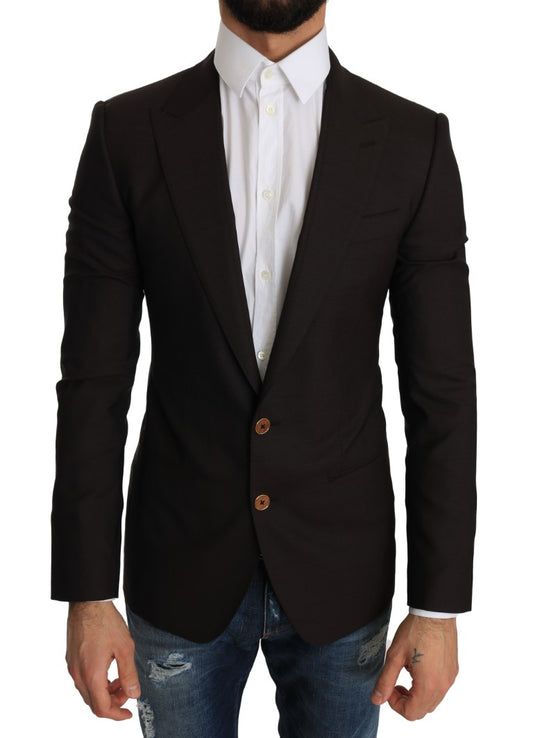 Blazer Manteau SICILIA en Laine Marron