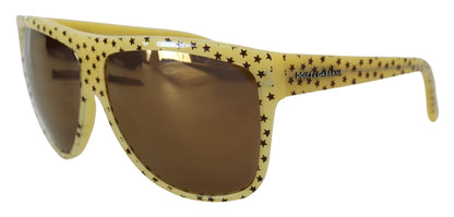 Stellar Chic Square Sunglasses in Yellow