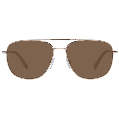 Rose Gold Men Sunglasses