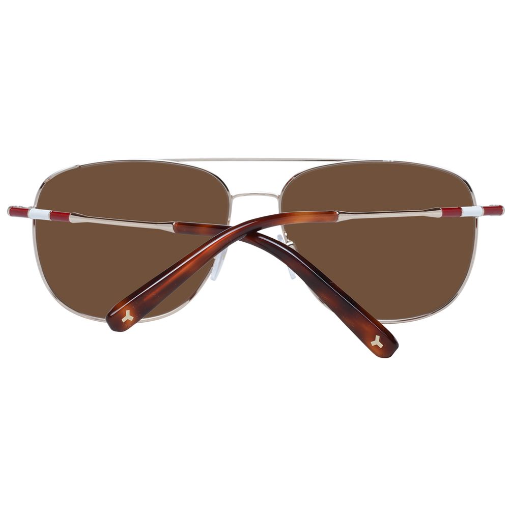 Rose Gold Men Sunglasses