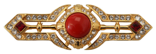 Elegant Gold-Plated Brooch Pin