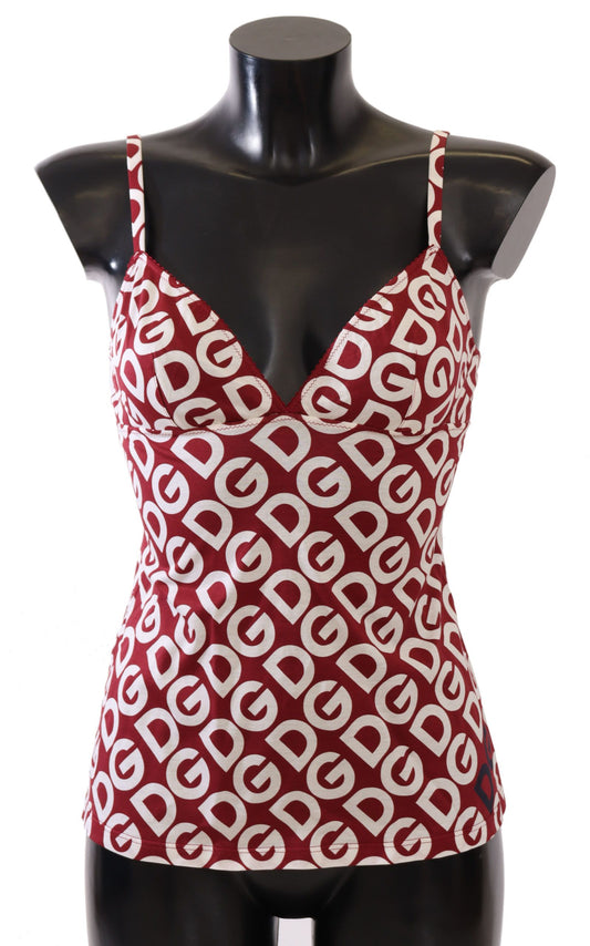 Radiant Red Cotton Camisole
