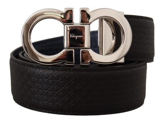 Elegant Reversible Leather Belt - Dual Tone