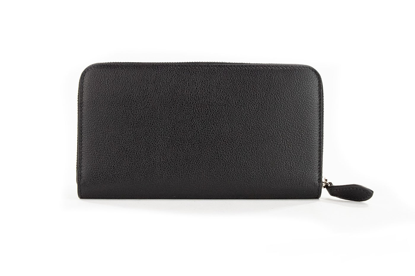 Elmore Black Embossed Logo Leather Continental Clutch Wallet