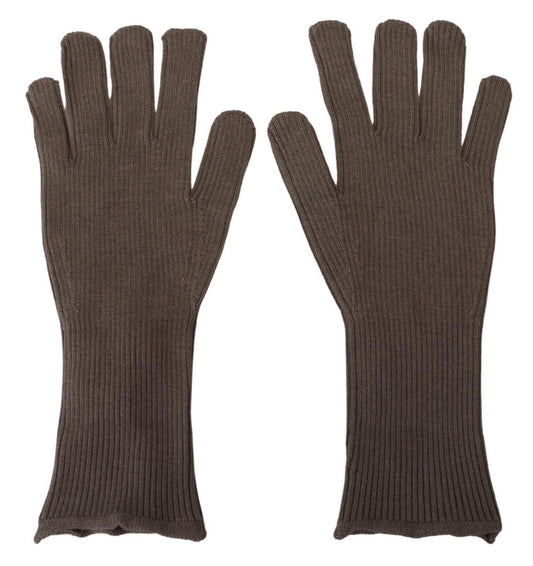 Elegant Cashmere-Silk Blend Winter Gloves