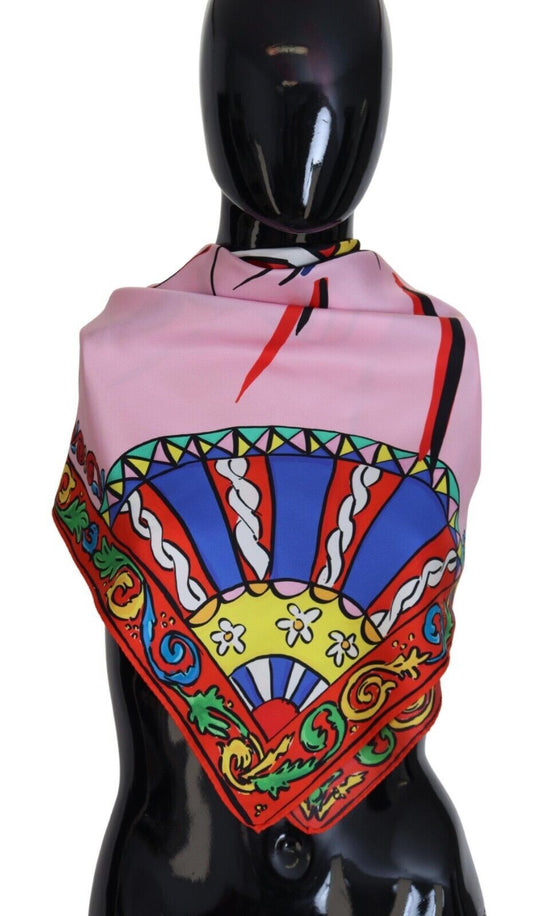 Sumptuous Silk Scarf with Exclusive Print